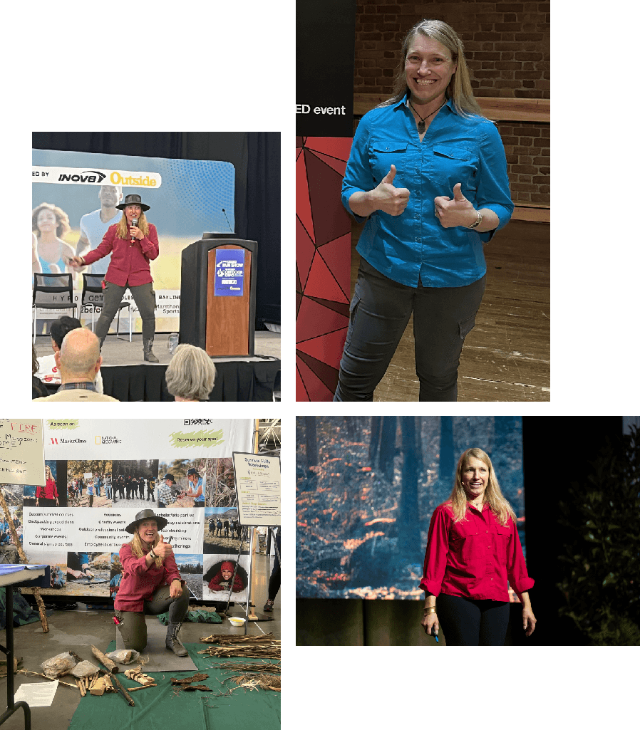 Jessie Krebs keynote speaking visual mosaic